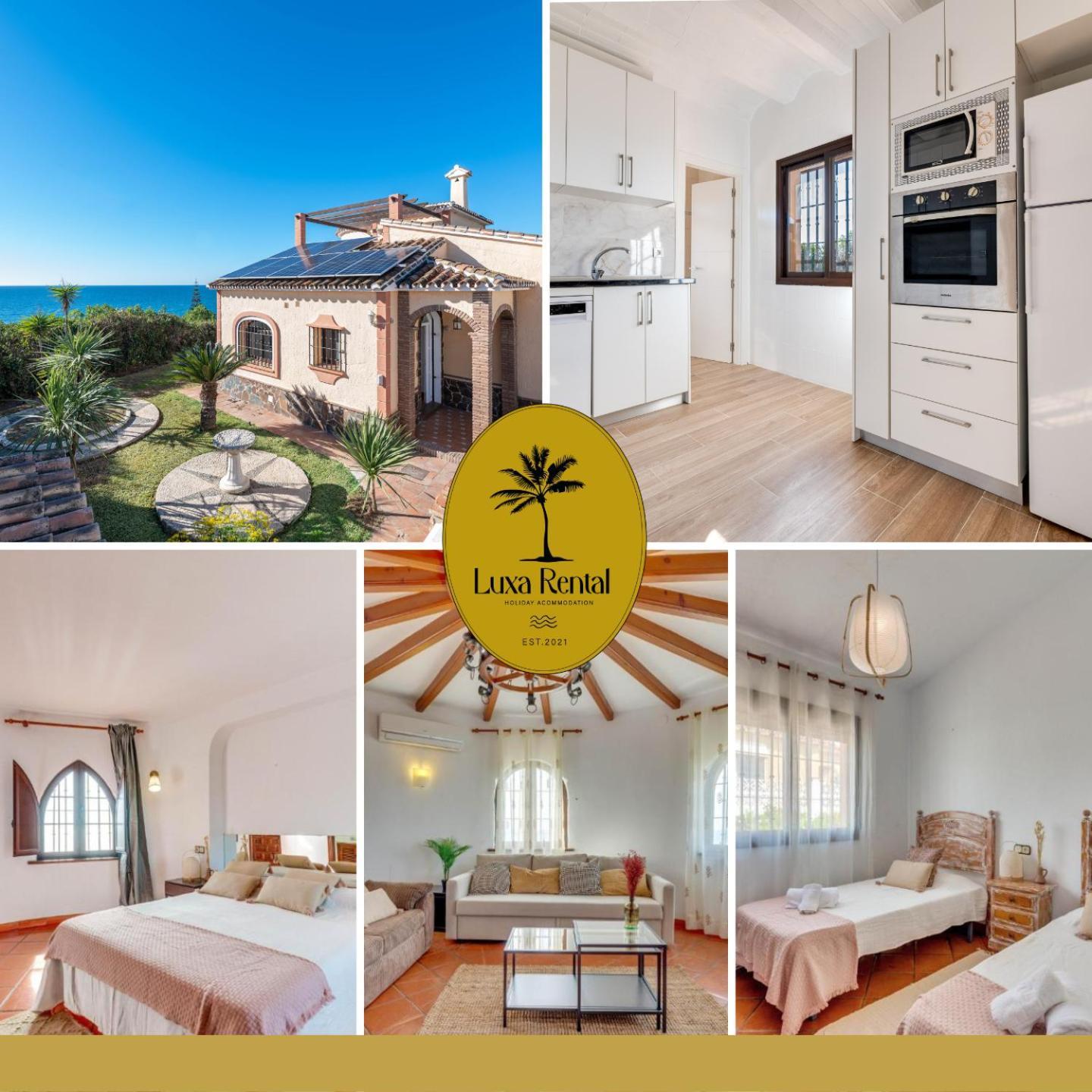 Lxr Villa Frente Al Mar 3Hab Mijas Exterior photo